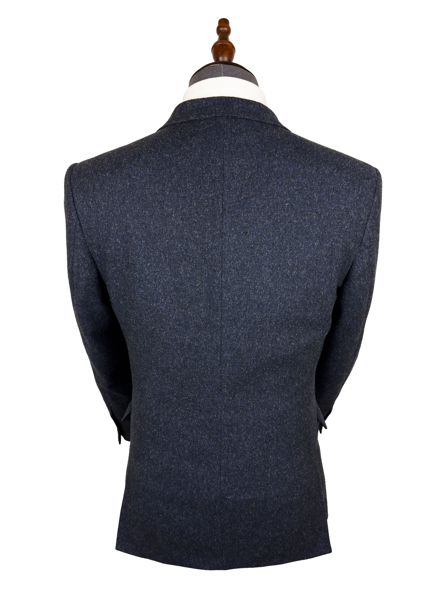 Navy Blue Tweed 3 Piece Suit | Donegal Wool | Jacket, Trouser & Waistcoat