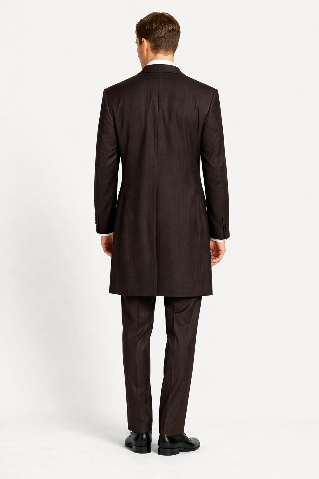 Brown Stripe Prince Edward Jacket | 100% Wool | Steampunk Costume Victorian Edwardian Fancy Dress