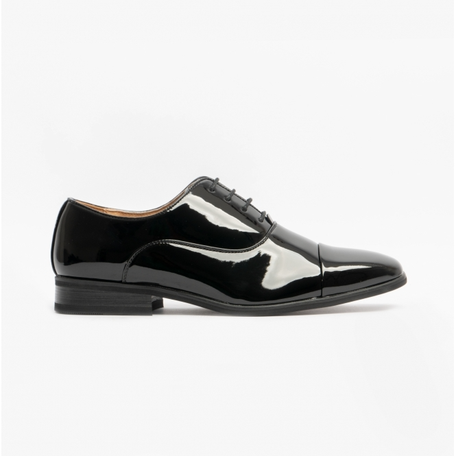 Black Patent Shoes Ex Hire