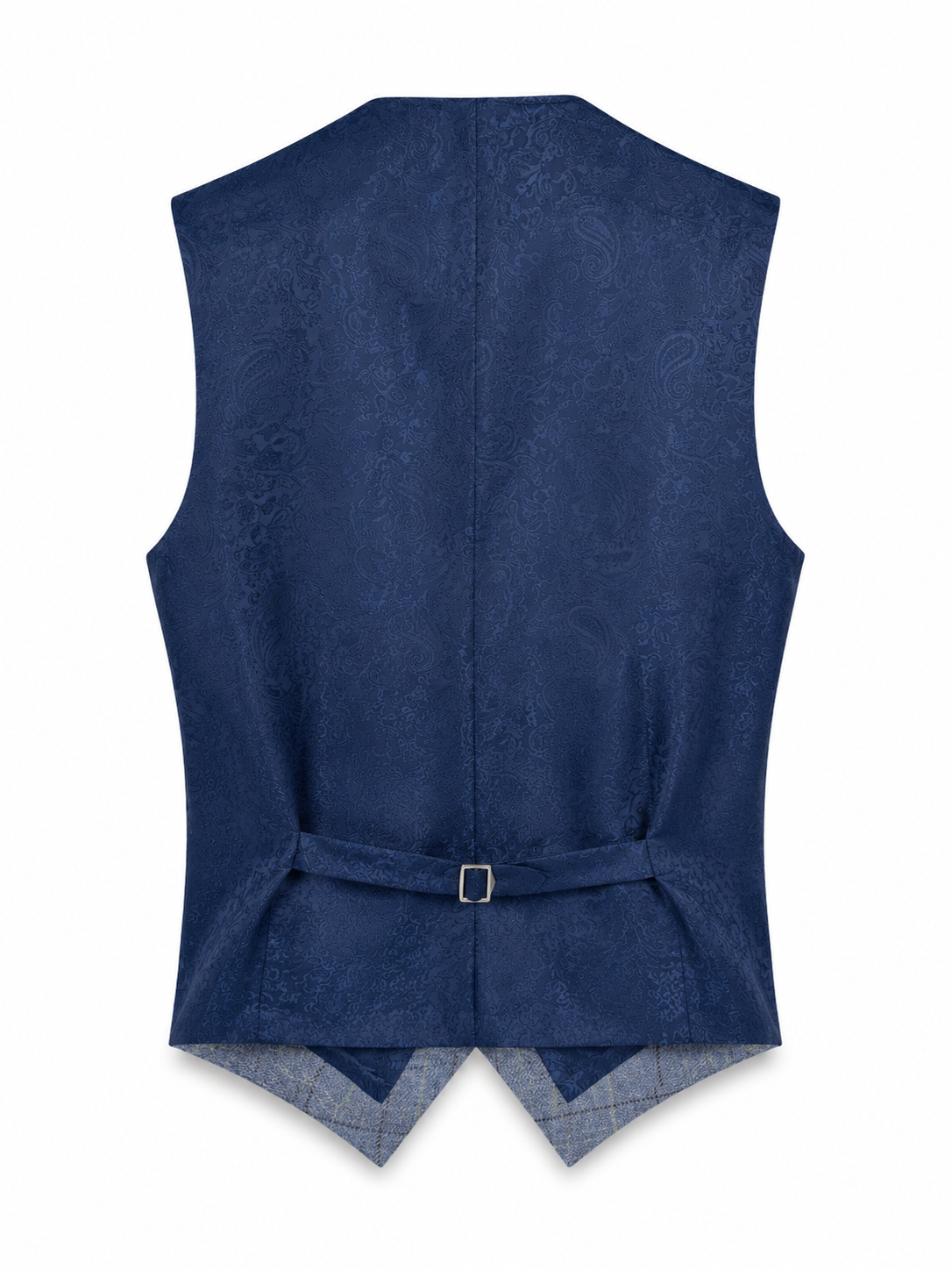 Light Blue Check 3 Piece Suit | Made in Italy | Slim Fit | Manifattura Paola