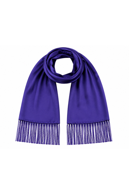 Royal Purple Formal Dress Scarf