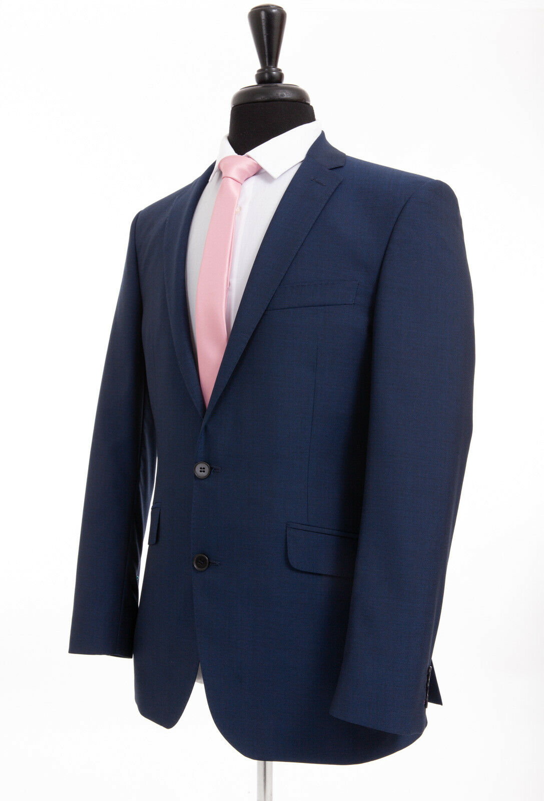Pierre Cardin 3 Piece Suit | Navy Blue | Wool | Wedding Business Work Formal