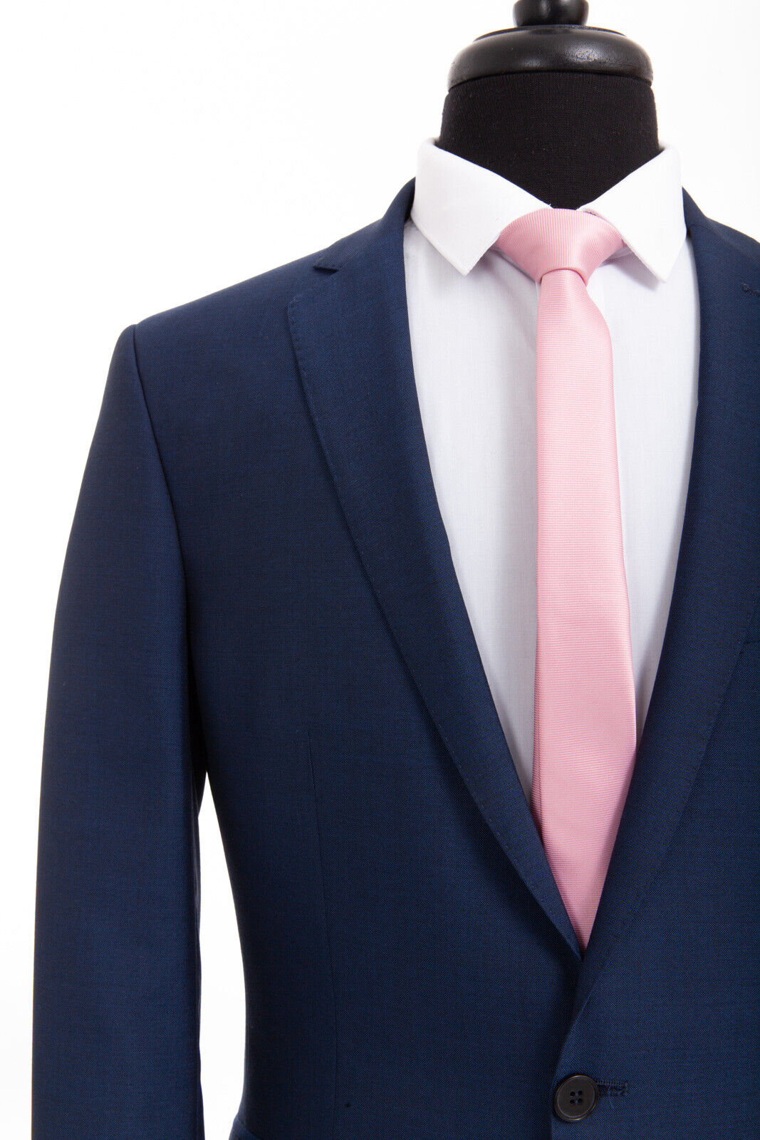 Pierre Cardin 3 Piece Suit | Navy Blue | Wool | Wedding Business Work Formal