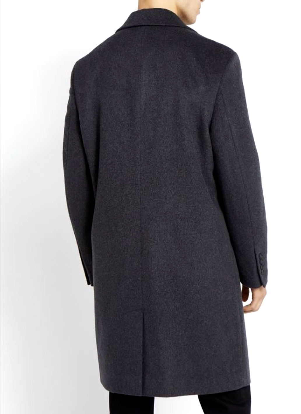 Charcoal grey winter coat sale