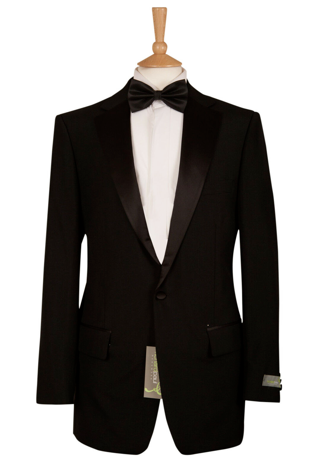 Black Tuxedo Dinner Suit Two Piece Jacket & Trousers - Ex Hire ...