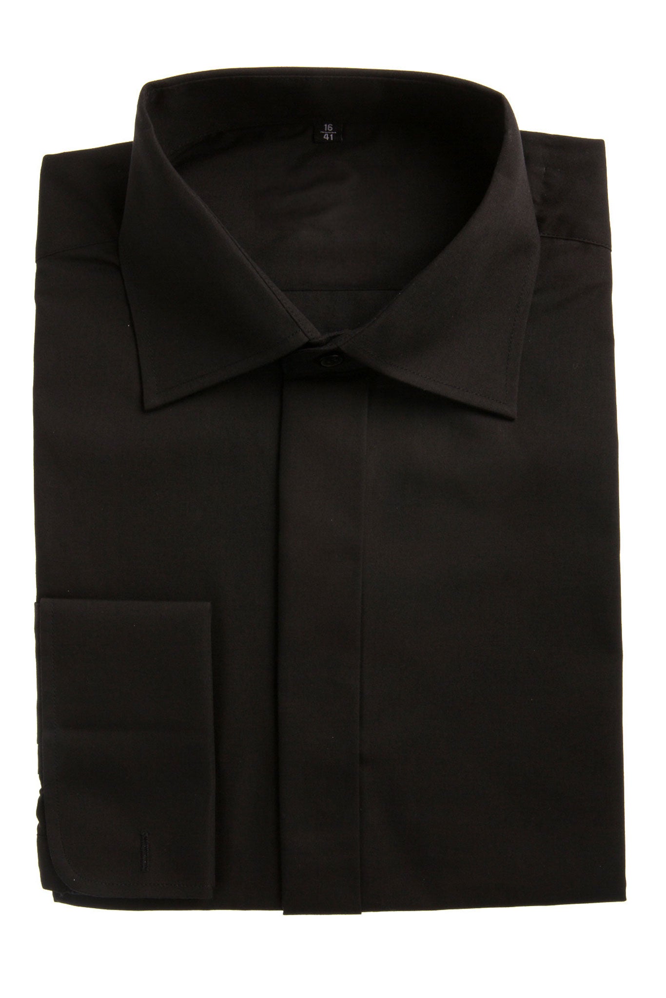 Men's Black Formal Cotton Work Shirt