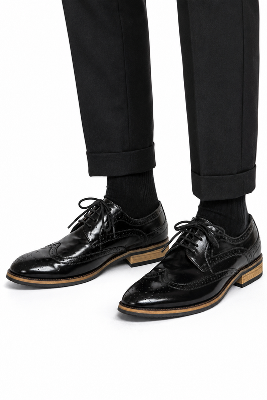 Black Brogues Formal Shoes | Pre-Loved