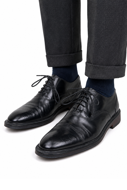 Black Oxford Formal Shoes | Pre-Loved