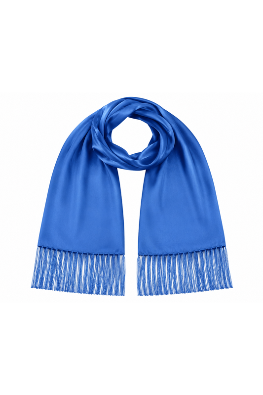 Royal Blue Formal Dress Scarf
