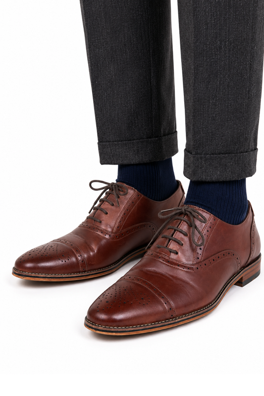 Brown Brogue Formal Shoes | Pre-Loved