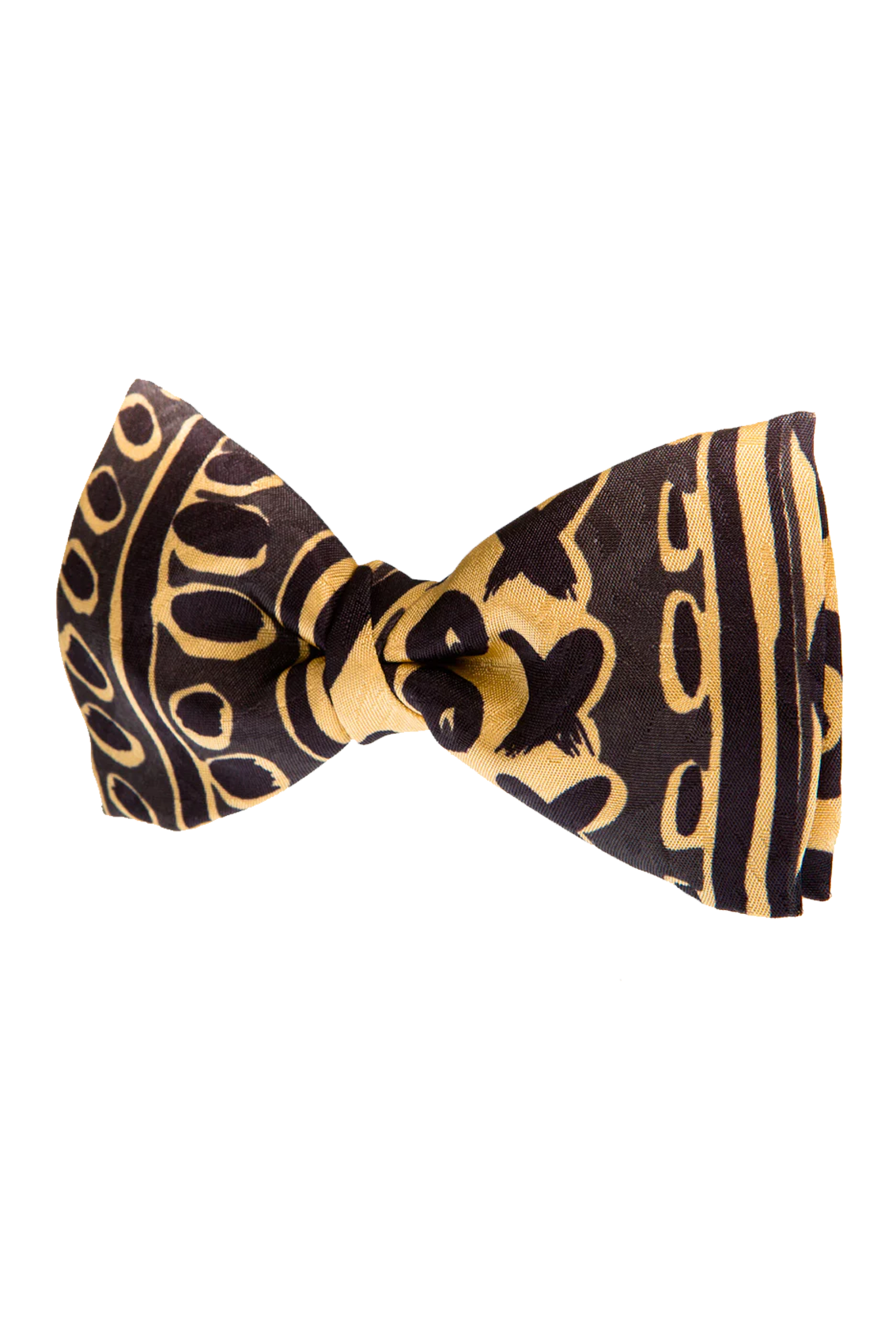 Black & Yellow "Bumble Bee" Bow Tie - Brand New