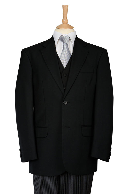 funeral masons masonic black suit plain mens formal occasion wear