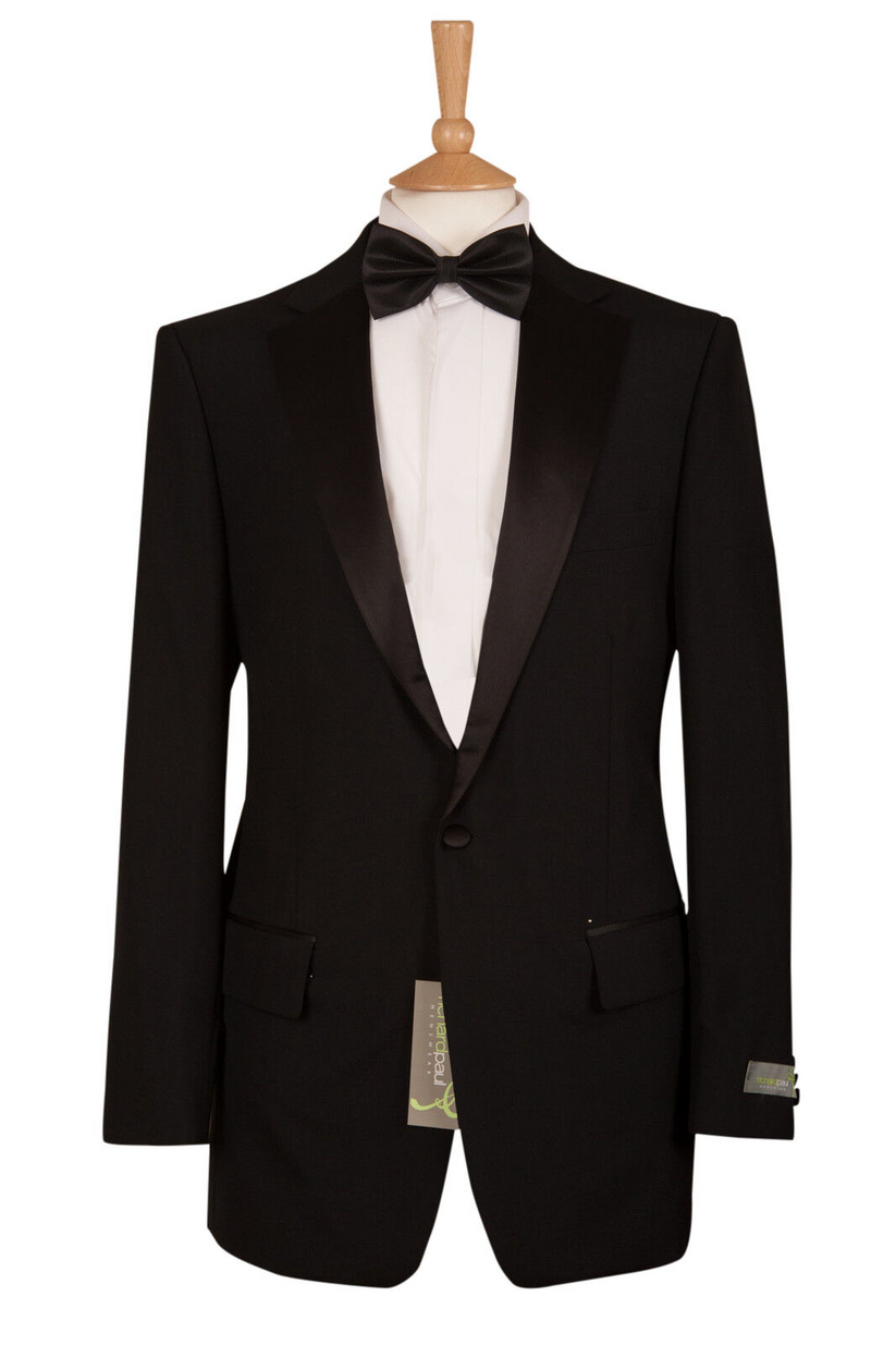 Black Dinner Jacket Tuxedo - Ex Hire – Richard Paul Menswear